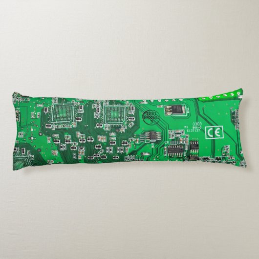 Coussins Longs Carte circuit imprimé circuit vert PCB (Dos)