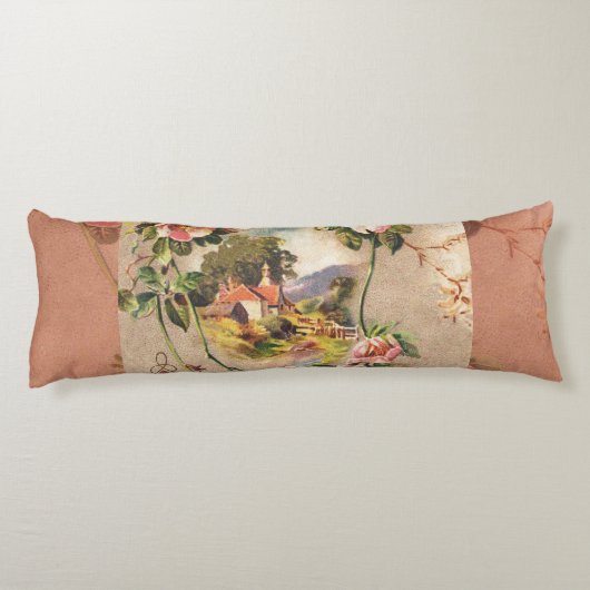 Coussins Longs Carte d'anniversaire vintage (Dos)