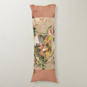 Coussins Longs Carte d'anniversaire vintage (Devant (Vertical))