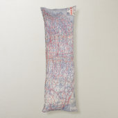 Coussins Longs Carte de route Etats-Unis (Dos (Vertical))