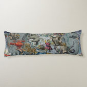 Coussins Longs Carte des constellations du du nord (Dos)