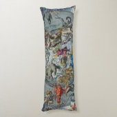 Coussins Longs Carte des constellations du du nord (Dos (Vertical))