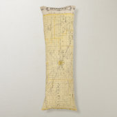 Coussins Longs Carte du comté de Boone (Devant (Vertical))