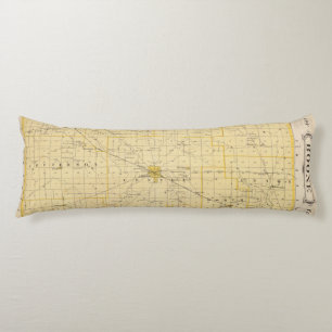 Coussins Longs Carte du comté de Boone