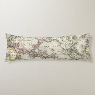 Coussins Longs Carte du monde