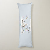 Coussins Longs Carte du monde pour enfants Animaux (Dos (Vertical))