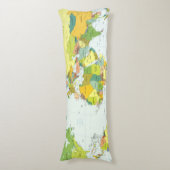 Coussins Longs Carte mondiale Globe Pays Atlas (Devant (Vertical))