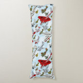 Coussins Longs Cartoon rétro avions motif tissu couverture (Devant (Vertical))