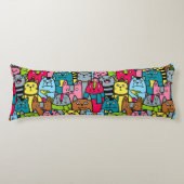 Coussins Longs Cat et kitten (Devant)