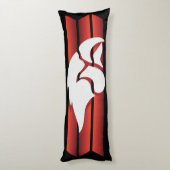 Coussins Longs Cedar Springs Red Hawks #6 (Dos (Vertical))