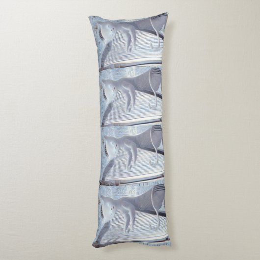 Coussins Longs Celestial Cat Harp – Dreamy Body Pillow (Dos (Vertical))