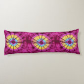 Coussins Longs Cercle Hippie batik (Dos)
