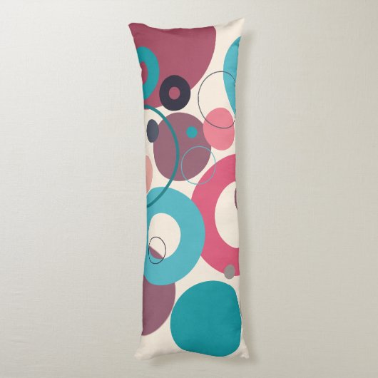 Coussins Longs Cercles de l'horizon (Dos (Vertical))