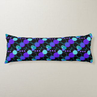 Coussins Longs Cercles et formes rondes Motif en noir