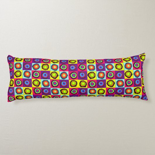 Coussins Longs cercles motif (Dos)