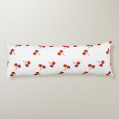 Coussins Longs Cerise Rouge (Dos)