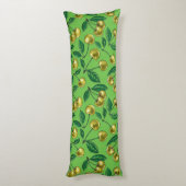 Coussins Longs Cerises jaunes (Dos (Vertical))