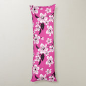 COUSSINS LONGS CERISIER EN FLEURS - SAKURA (ROSE) (Dos (Vertical))