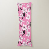 COUSSINS LONGS CERISIER EN FLEURS - SAKURA (ROSE CLAIR) (Devant (Vertical))