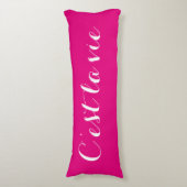 Coussins Longs C'est la vie Body Oreiller (Devant (Vertical))