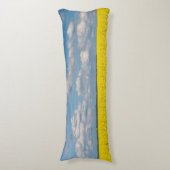 Coussins Longs Champ de Canola & Nuages (Devant (Vertical))