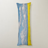 Coussins Longs Champ de Canola & Nuages (Dos (Vertical))