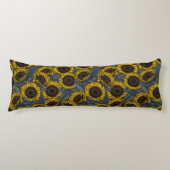 Coussins Longs Champ de tournesol 2 (Devant)