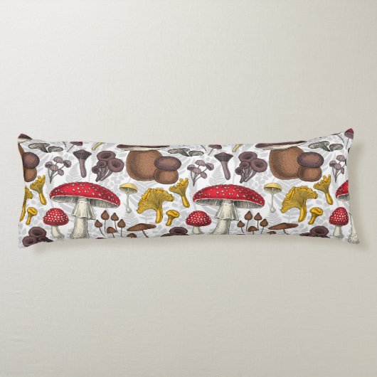 Coussins Longs Champignons sauvages (Dos)