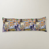 Coussins Longs Charge de travail artistique extraordinaire (Dos)