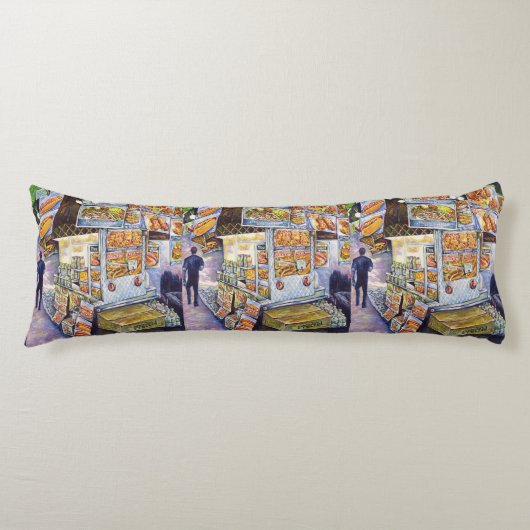 Coussins Longs Charge de travail artistique extraordinaire (Devant)