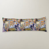 Coussins Longs Charge de travail artistique extraordinaire (Dos)