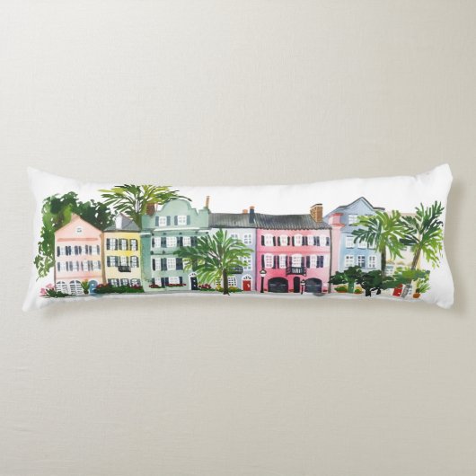 Coussins Longs Charleston Caroline du Sud (Devant)