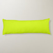 Coussins Longs  Chartreuse Jaune (couleur unie)  (Dos)