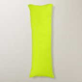 Coussins Longs  Chartreuse Jaune (couleur unie)  (Devant (Vertical))