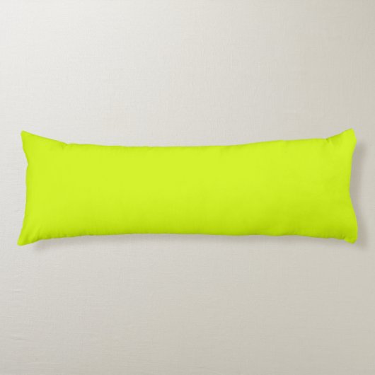 Coussins Longs  Chartreuse Jaune (couleur unie)  (Devant)