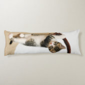 Coussins Longs Chat de bébé, escalade mignonne de chaton, câline (Dos)