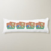 Coussins Longs Chat et cuvette de poisson (Devant)