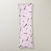 Coussins Longs Chat Kitty Casquette rose (Dos (Vertical))