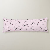Coussins Longs Chat Kitty Casquette rose (Devant)