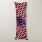 Coussins Longs Chat noir (Devant (Vertical))