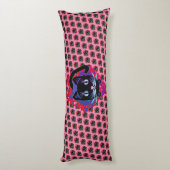 Coussins Longs Chat noir (Dos (Vertical))