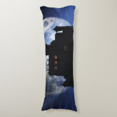 Coussins Longs Château d'Imaginaire la nuit (Devant (Vertical))