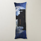 Coussins Longs Château d'Imaginaire la nuit (Dos (Vertical))