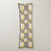 Coussins Longs Chatons, lunes et étoiles (Dos (Vertical))