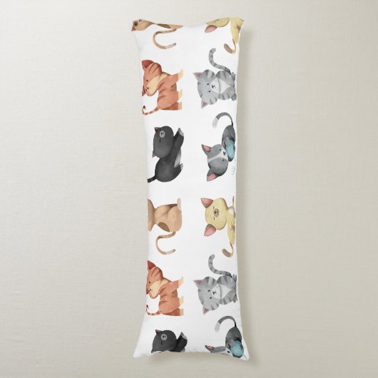 Coussins Longs Chatons mignons (Devant (Vertical))