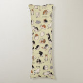 Coussins Longs Chats japonais (couleur variable) (Devant (Vertical))