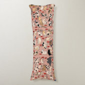 Coussins Longs chats japonais Ukiyo-e Funny kitty (Devant (Vertical))