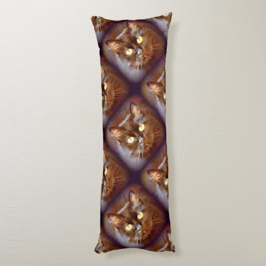 Coussins Longs chats noirs (Dos (Vertical))