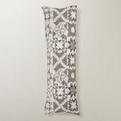 Coussins Longs Cheater Traditionnel Patchwork Stars Quilt Black (Devant (Vertical))