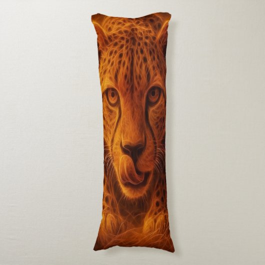 Coussins Longs Cheetah (Devant (Vertical))